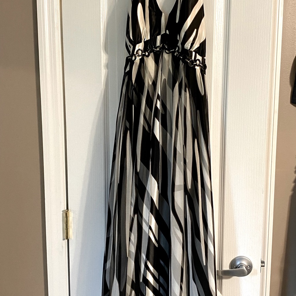 Zebra print dress
